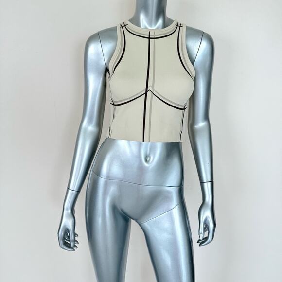 Maniere De Voir women crop top size 6 US - Picture 2 of 8